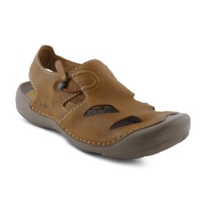 Clarks Men Tan Wild Time Sandals