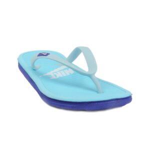 Nike Women Wmns Solarsoft Thong Blue Slippers