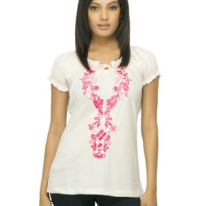 Sepia Women Off White Top