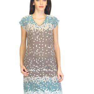 W Women Printed Brown Kurta