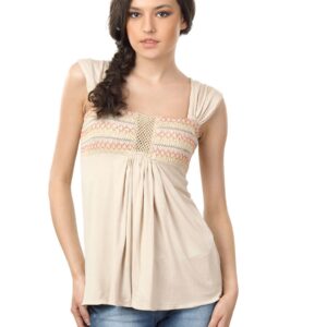 Tonga Women Beige Top