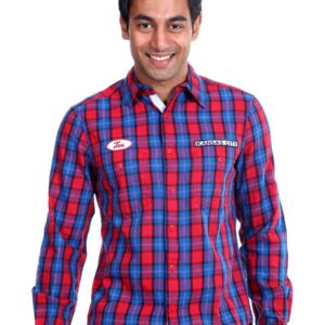 Lee Men Checks Red Shirt