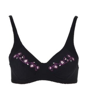 Enamor Women Classique Black Bra
