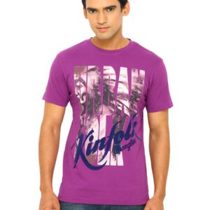 Wrangler Men Urban Folk Pink T-Shirts