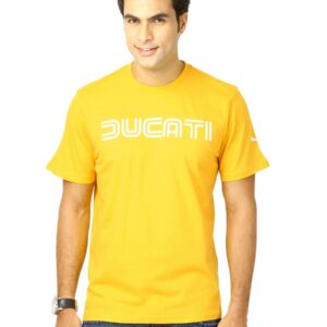 Puma Men ducati logo tee Yellow Tshirts