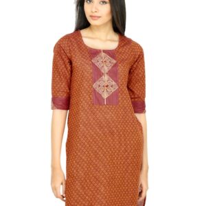 Mother Earth Women Red Kurta
