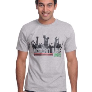 FIFA Mens Mexican Wave Grey T-shirt