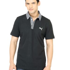 Puma Men Generation Black Polo Tshirt