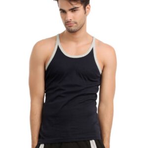 Hanes Men Navy Blue Innerwear Vest