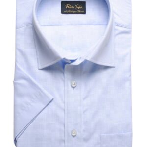 Reid & Taylor Men Check Blue Shirts