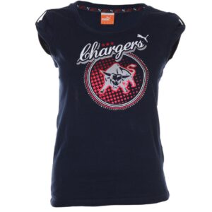 Puma Women Deccan Chargers Blue T-shirt