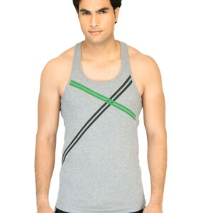 Facit Men Fitness Grey Innerwear Vest