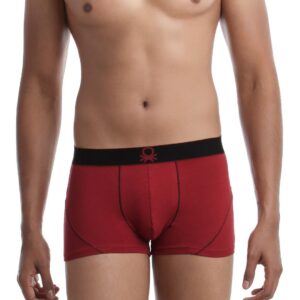 Undercolors of Benetton Men Red Boxer Trunks