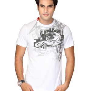 Puma Men's Ducati One Ups White T-shirt