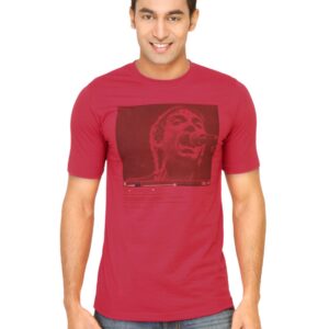 Mark Taylor Men Printed Red Tshirts