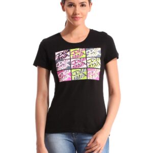 Puma Women Wowhol Black T-shirt