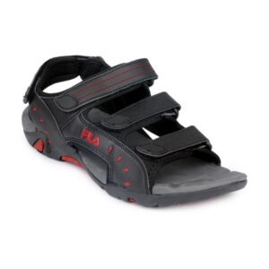 Fila Men Black & Red Picasso Sandals