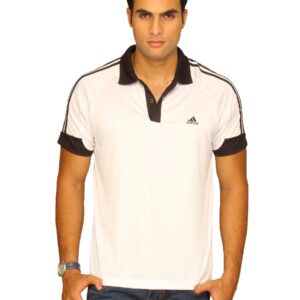 ADIDAS Men's Force Polo White T-shirt