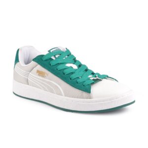 Puma Men Basket Team Mesh White Casual Shoes