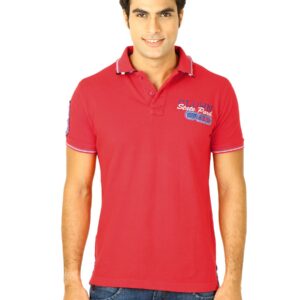 Status Quo Men Red Polo Tshirts