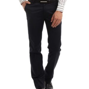 Indian Terrain Men Navy Blue Trousers
