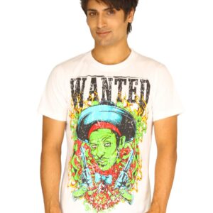 Guerrilla Men's Wanted White T-shirt
