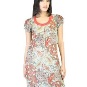 Vishudh Women Red Printed Kurta