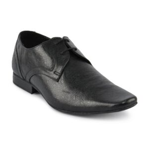 Red Tape Men Federer Black Formal Shoes