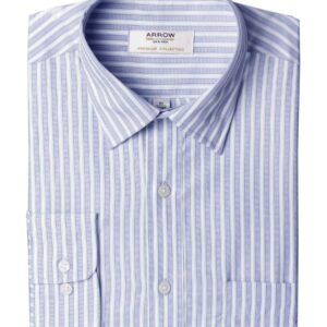 Arrow Men Stripes Blue Shirts