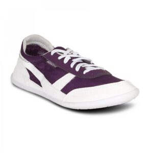 Newfeel Unisex Purple White Shoes
