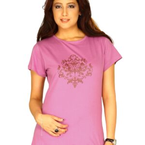 Tantra Women Ornament Lavender Long T-shirt