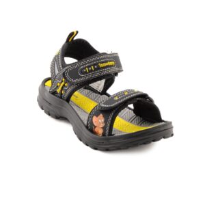 Warner Bros Kids Unisex TJ Jerry  Black Sandals