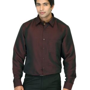 Indigo Nation Men Maroon Shirt