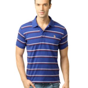 U.S. Polo Assn. Men Stripes Limoges Polo Tshirt