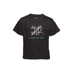 Tantra Kid's Unisex Play To Win Black Kidswear