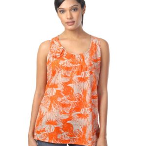 United Colors of Benetton Women Orange Top