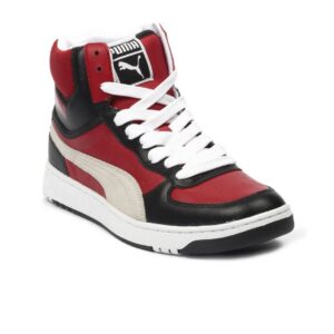 Puma Men Red Contest Hi Shoes