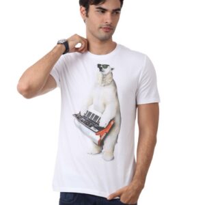 Puma Men White T-shirt