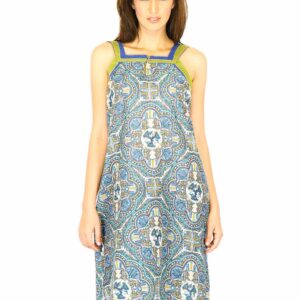 W Women Printed Blue Kurtas
