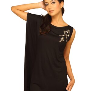 Jealous 21 Women Knit Black Top