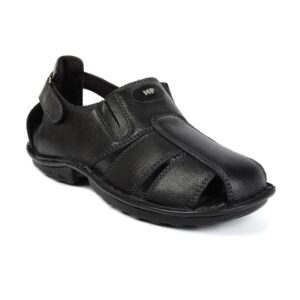 Hush Puppies Men Decent Black Sandals