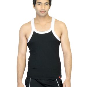 Levis Men Black & White Innerwear Vest