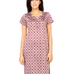 Vishudh Women Embroidary Pink Kurtas