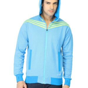 ADIDAS Men Blue Sweatshirt