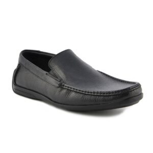 Clarks Men Black Leather Loafers