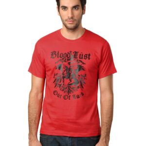 Myntra Men Blood Lust Red T-shirt