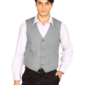Scullers Men Grey Waistcoat