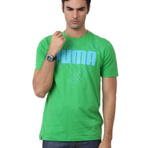 Puma Men Green T-shirt