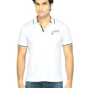 United Colors of Benetton Men Solid White TShirt