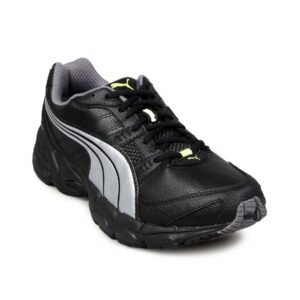Puma Men's Ikonis Black Silver Shoe